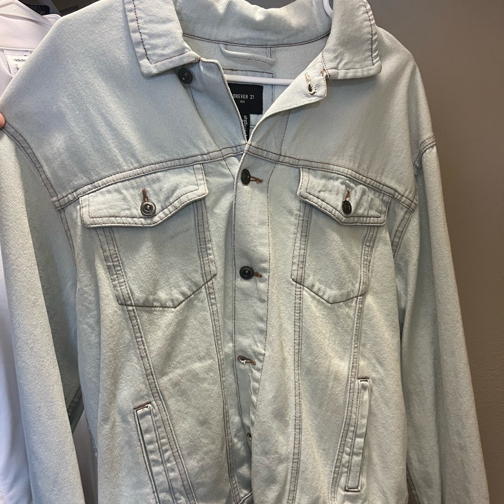 Light Blue forever 21 Jean jacket